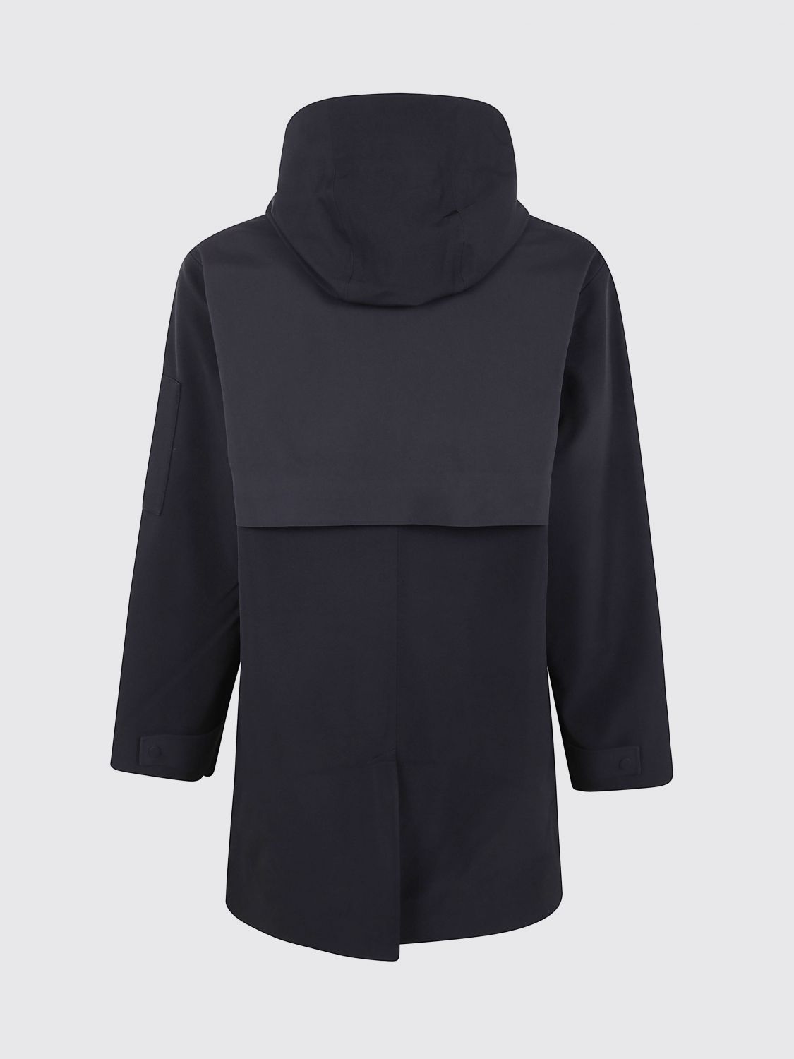 Coat Men color Black