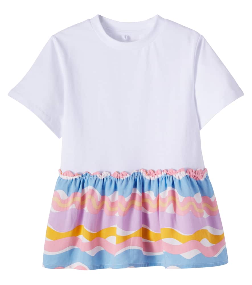 Printed cotton jersey T-shirt