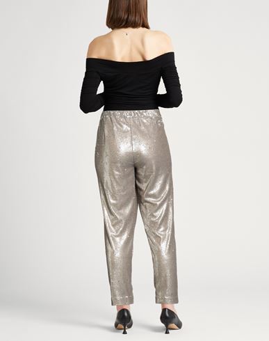 Woman Pants Sand Size 4 Polyester