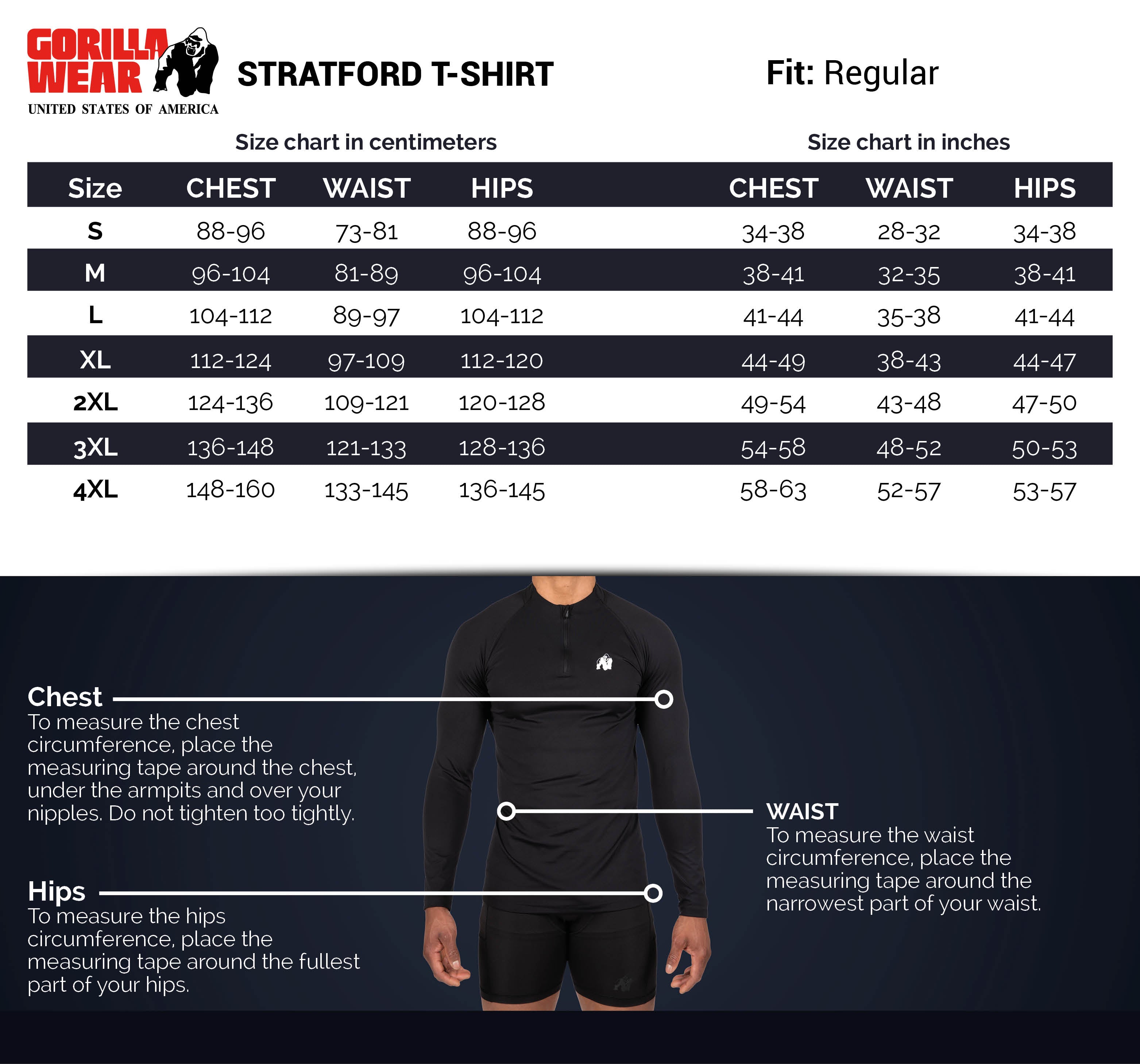 Stratford T-Shirt - Black