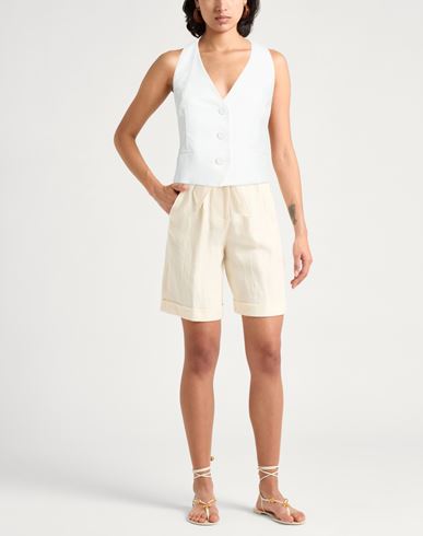 Woman Top White Size 8 Recycled polyester