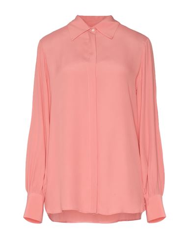 Woman Shirt Pink Size 2 Acetate, Silk