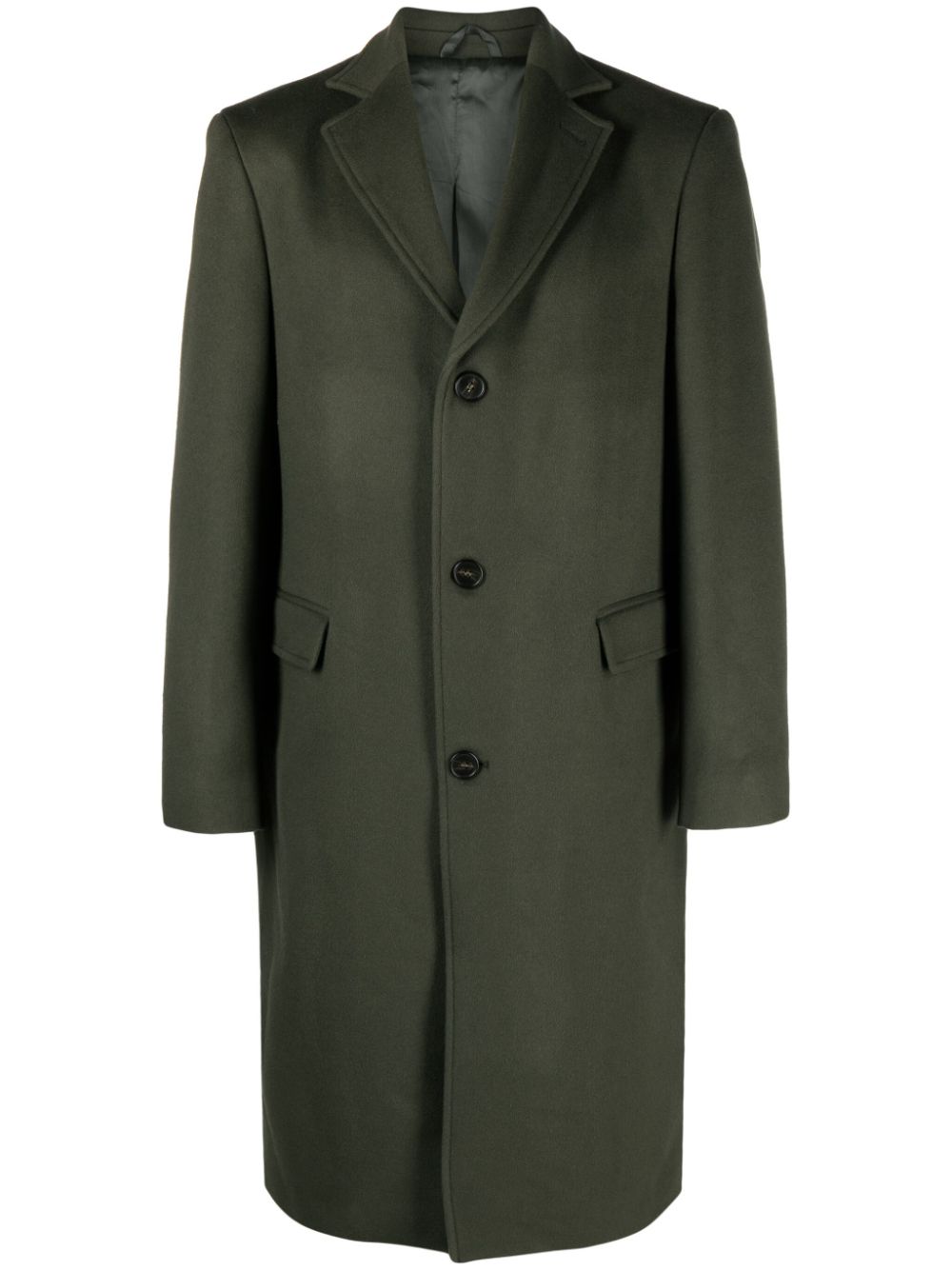 Sirius single-breasted coat - Green