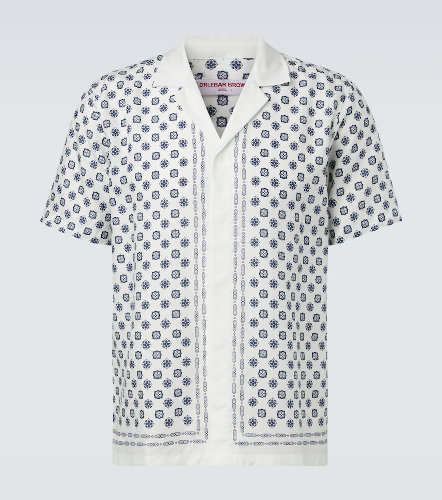 Maitan printed bowling shirt