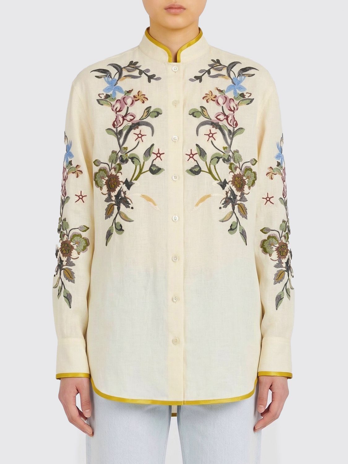 Top Woman color Beige