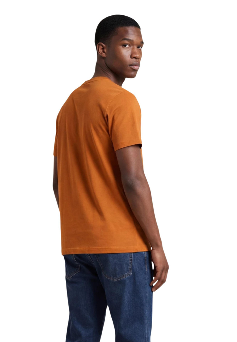 Orange Crew Neck T-Shirt