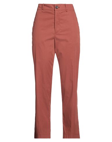 Woman Pants Tan Size 1 Cotton, Polyamide