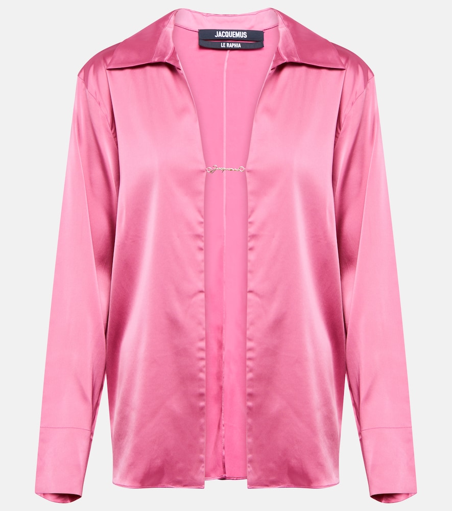 La Chemise Notte satin shirt