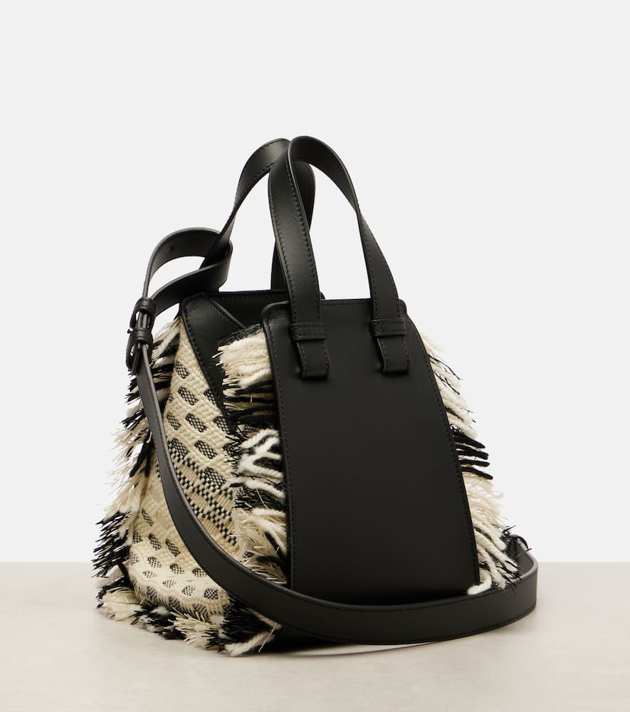 Hammock Compact leather bucket bag