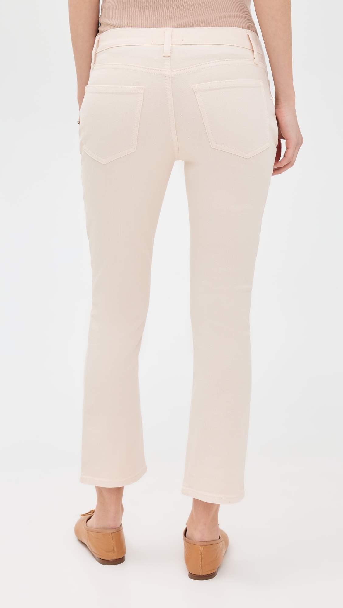 HATCH The Maternity Crop Jeans Vanilla