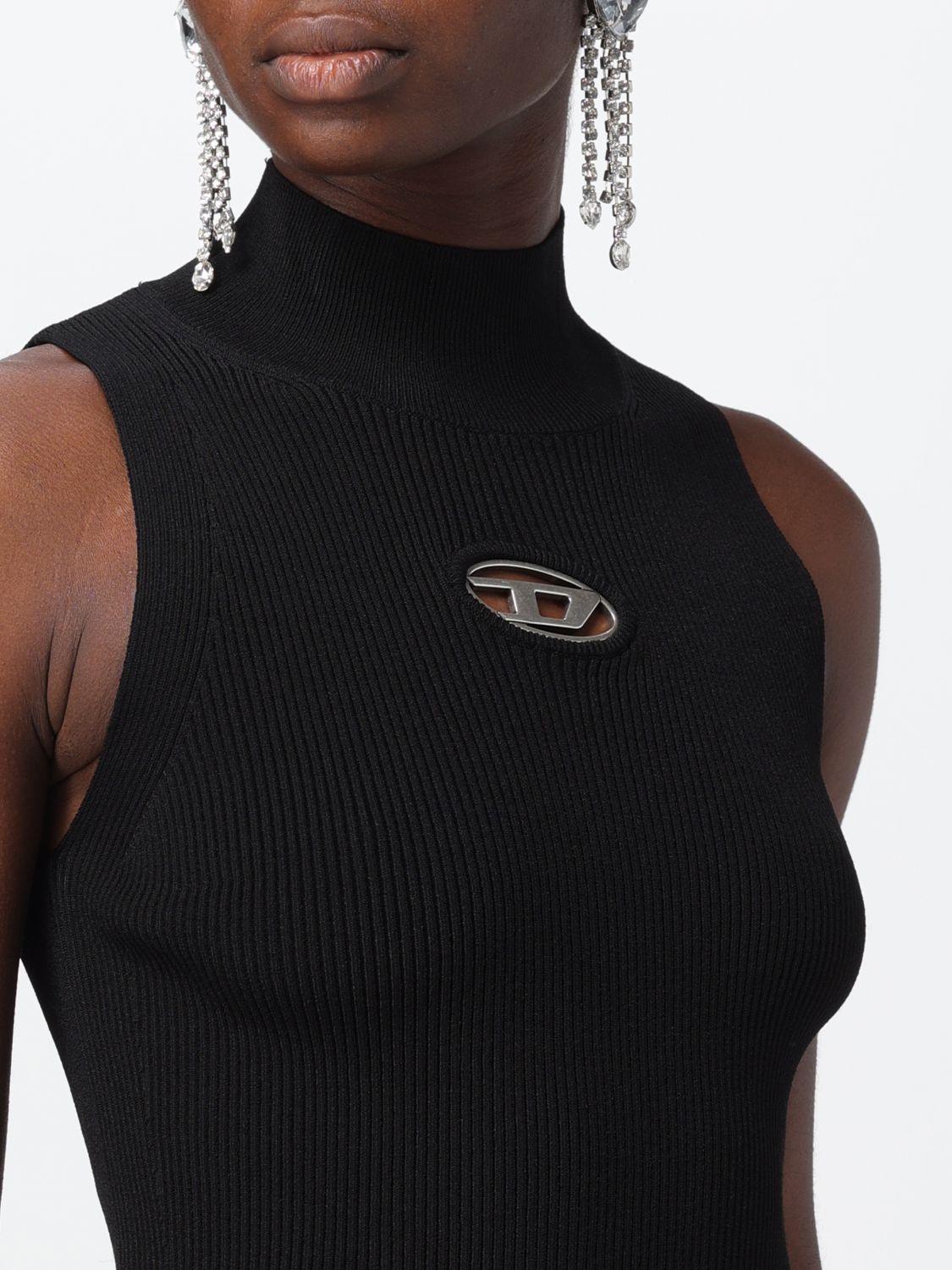 Top Woman color Black