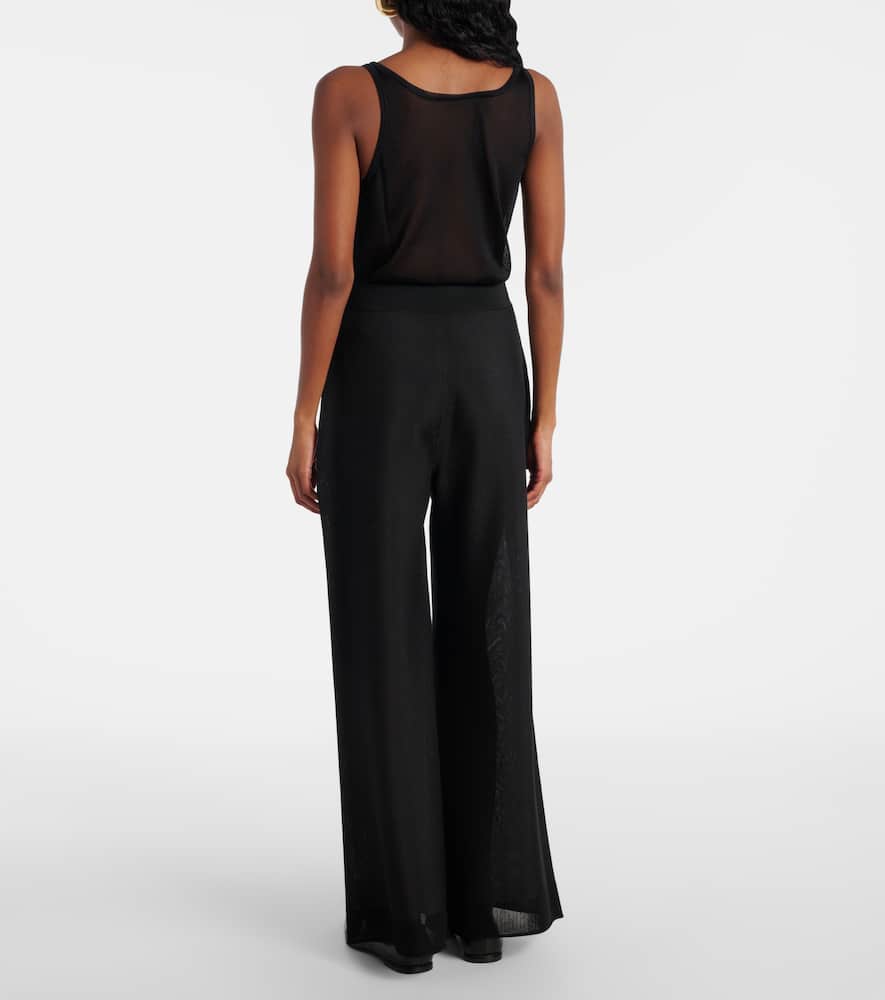 Gordon wide-leg pants
