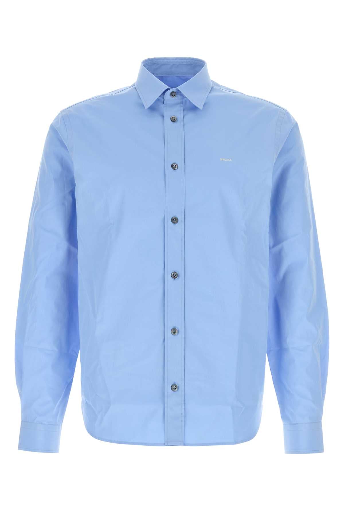Poplin Shirt — Blue