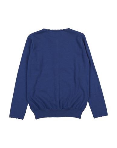 M. ferrari Kid Girl Cardigan Blue Size 10 Cotton