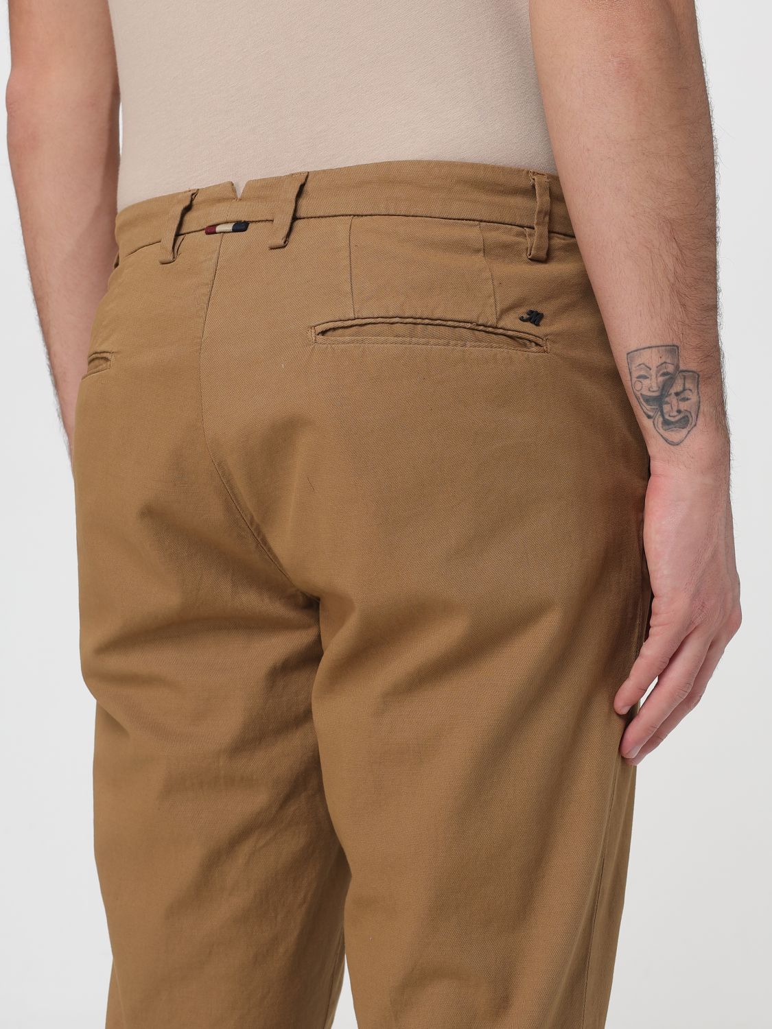 Pants Men color Natural