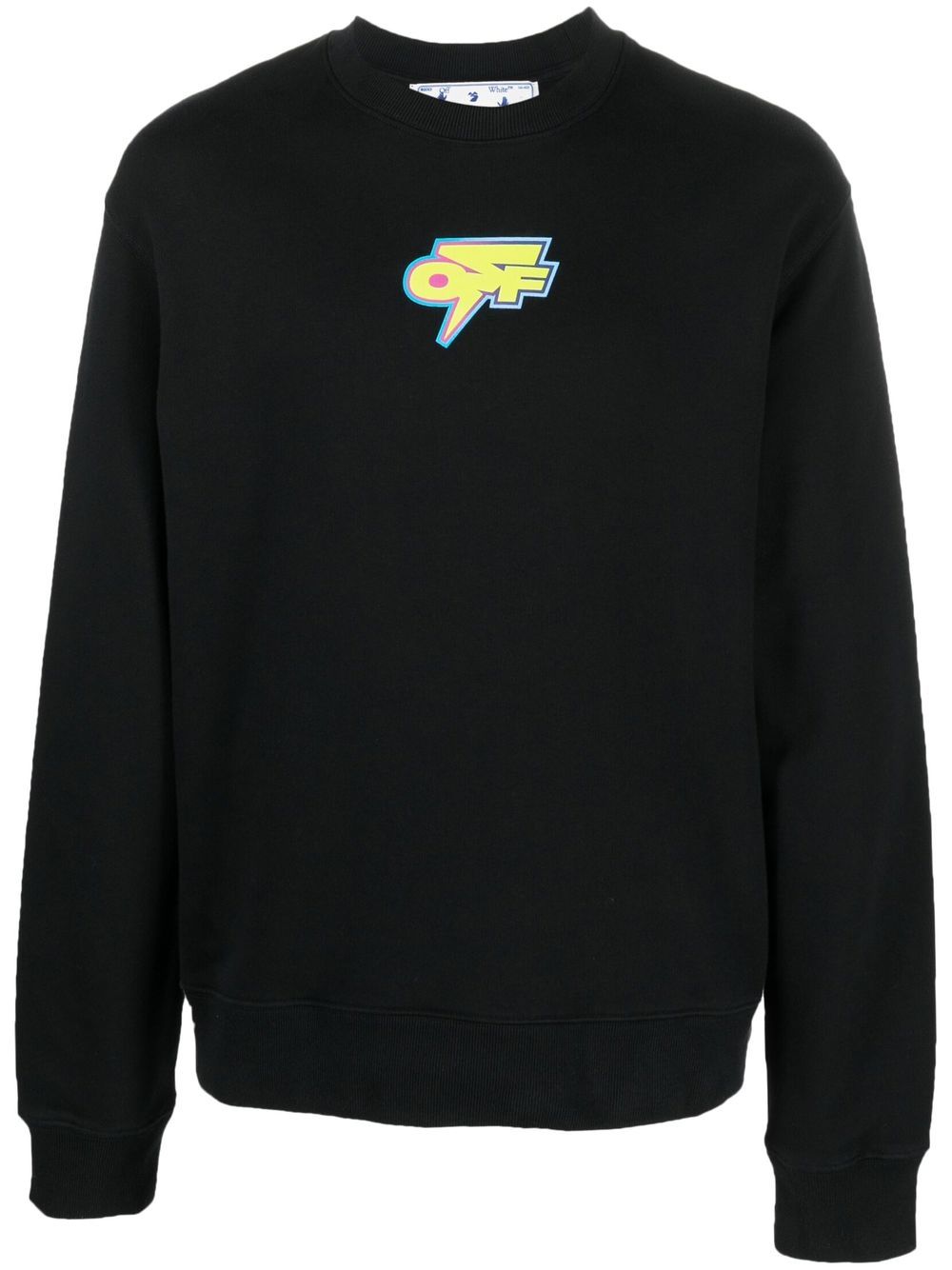 Arrows-print cotton sweatshirt