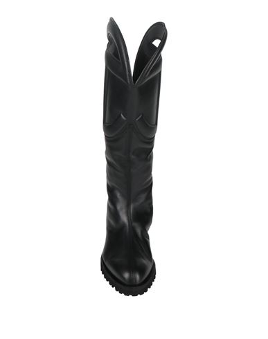 Woman Boot Black Size 7 Leather