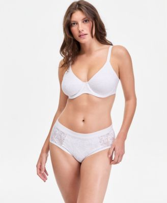 Womens Breathe Lace Underwire Bra Hipster Underwear