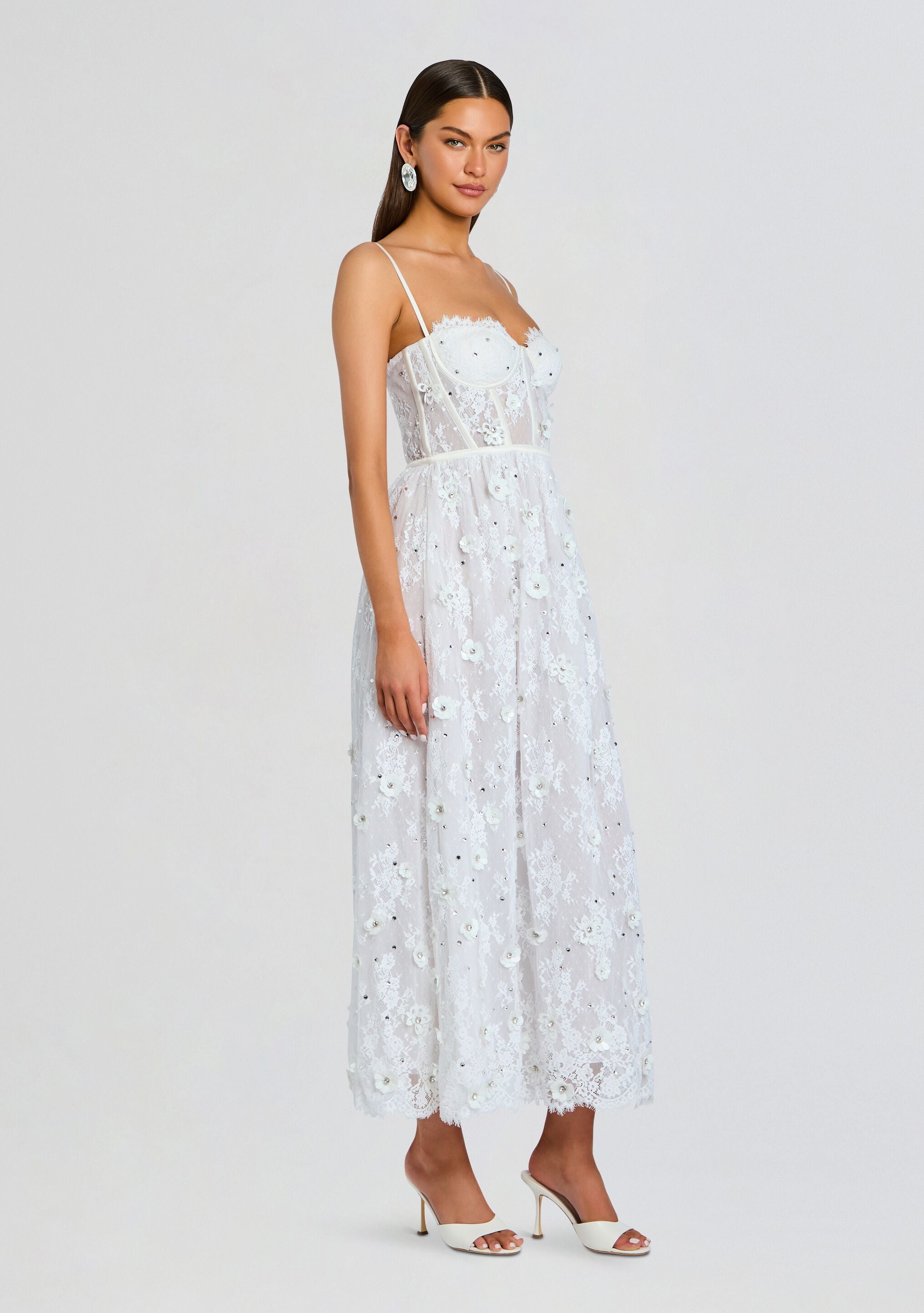 Noema Embellished Lace Dress
