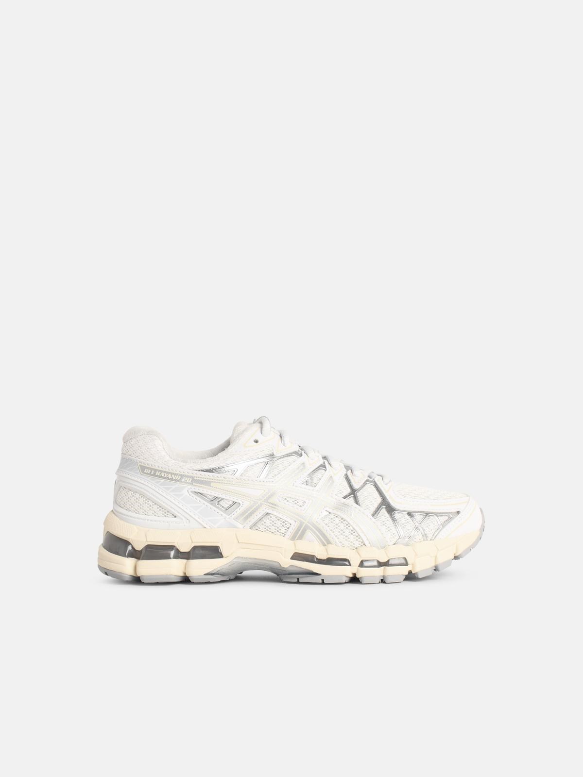 'Kayano 20' White Mesh Sneakers