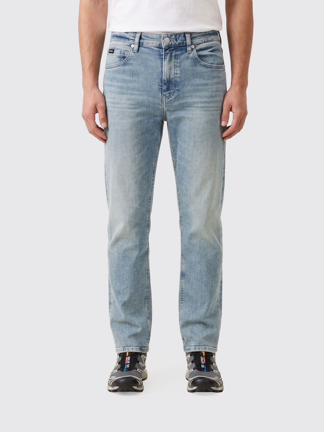Pants Men color Blue