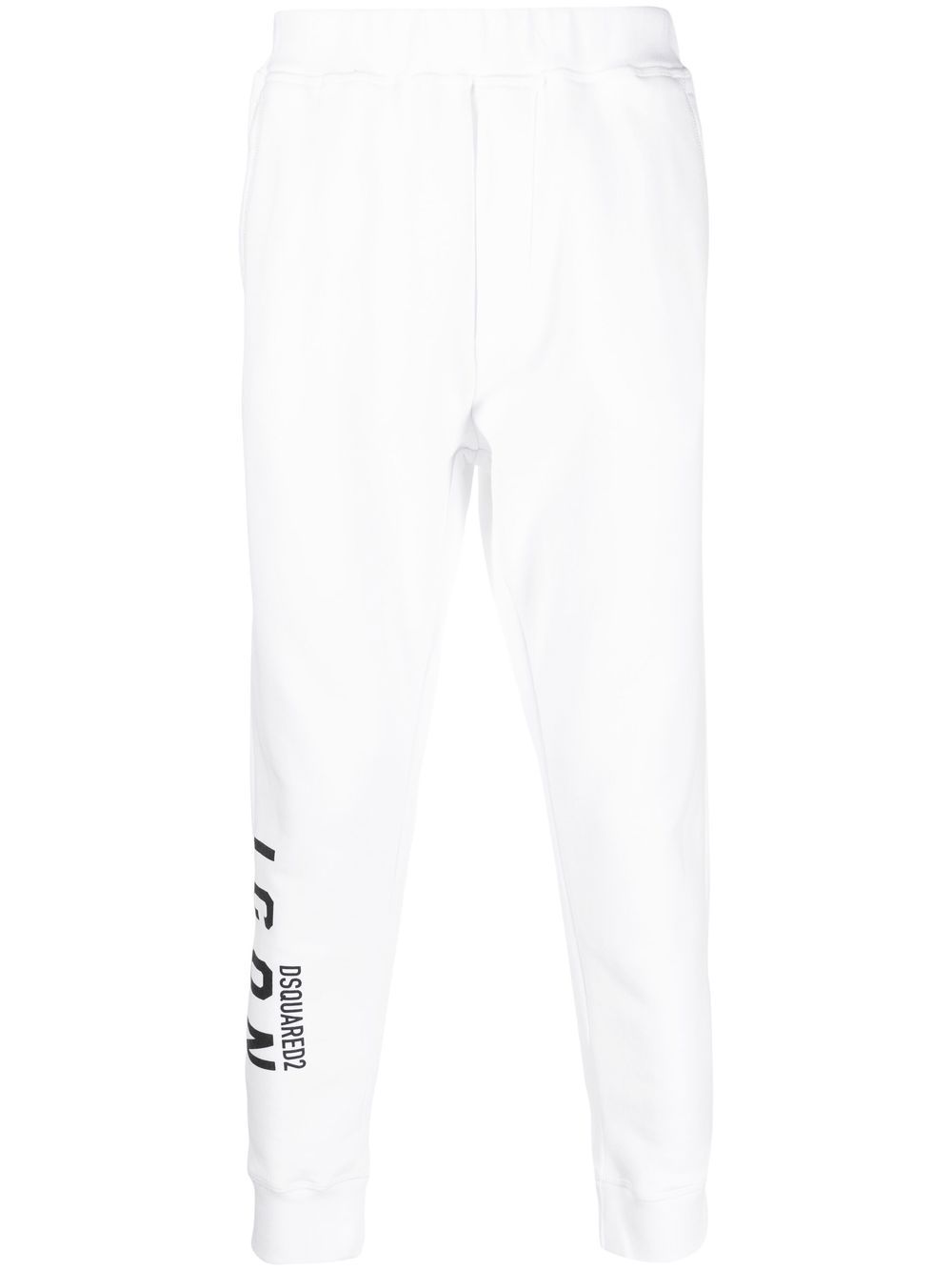 Icon logo-print track pants - Black