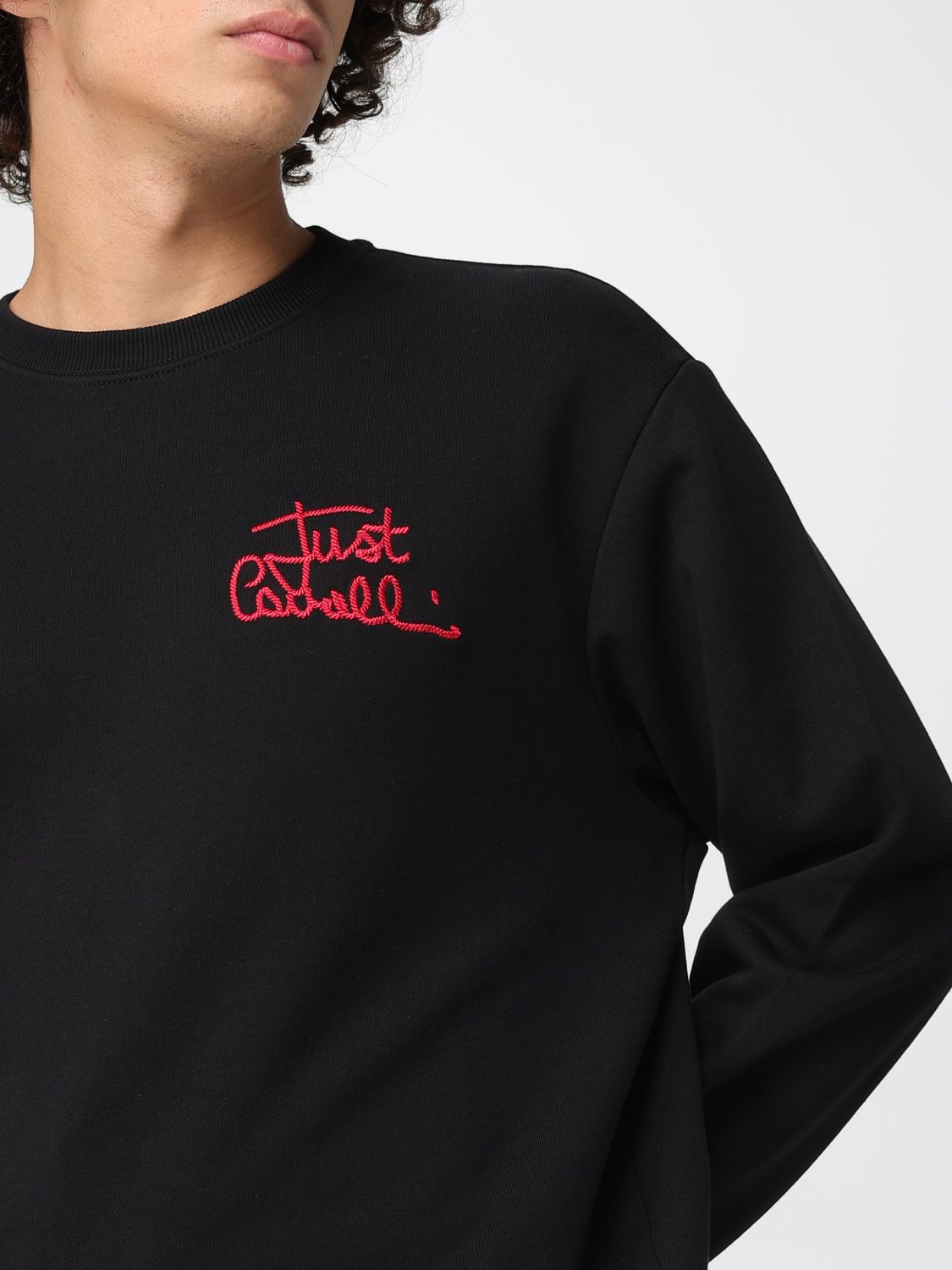 Sweatshirt Men color Black