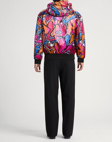 Man Jacket Magenta Size M Polyamide