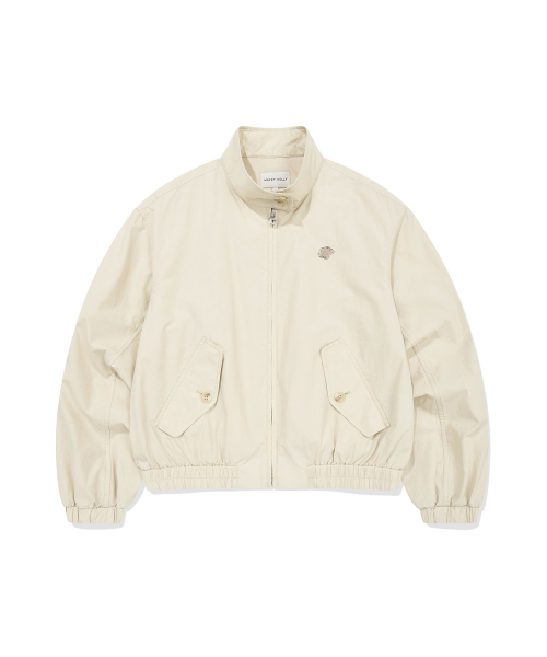 Women's Cotton Harrington Jacket Beige