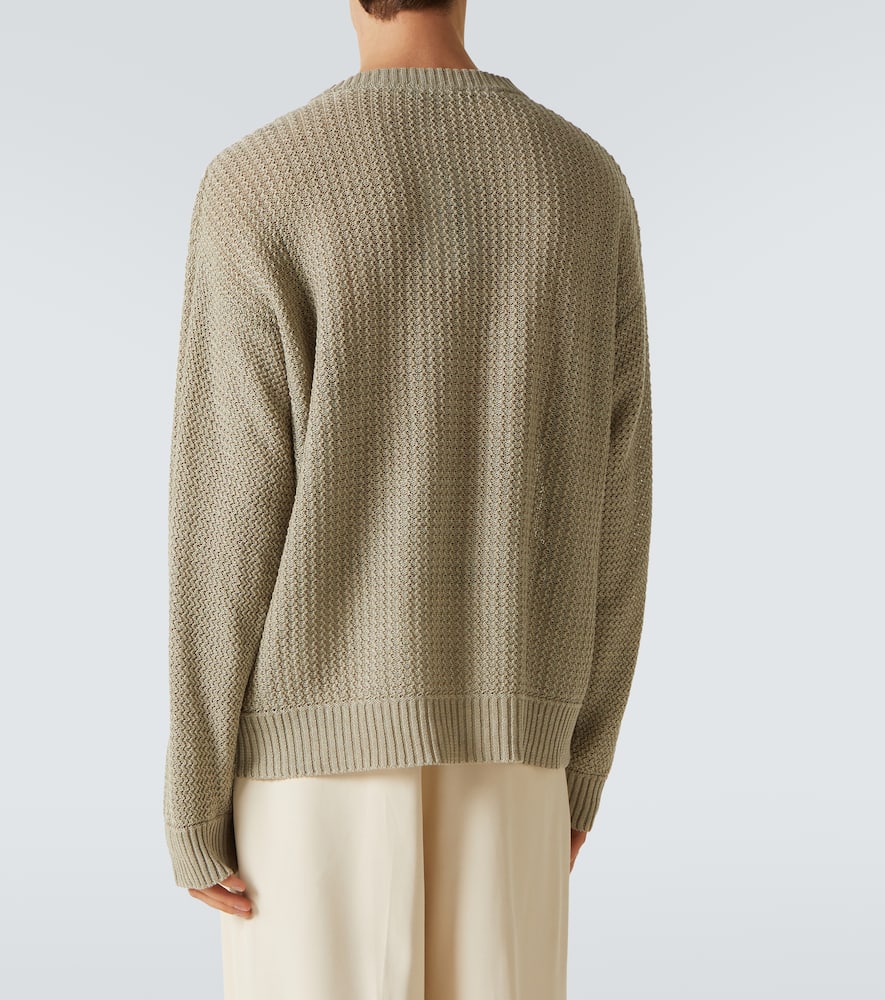 Jardim linen sweater