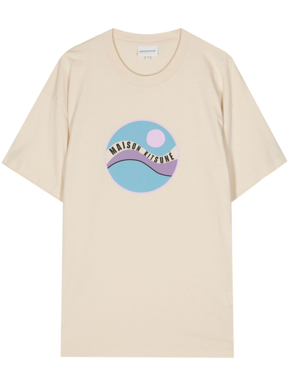 Pop Wave cotton T-shirt - Yellow