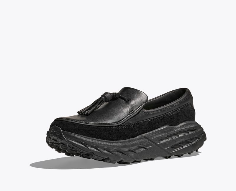 HOKA Speed Loafer Shoes in Black/Black
