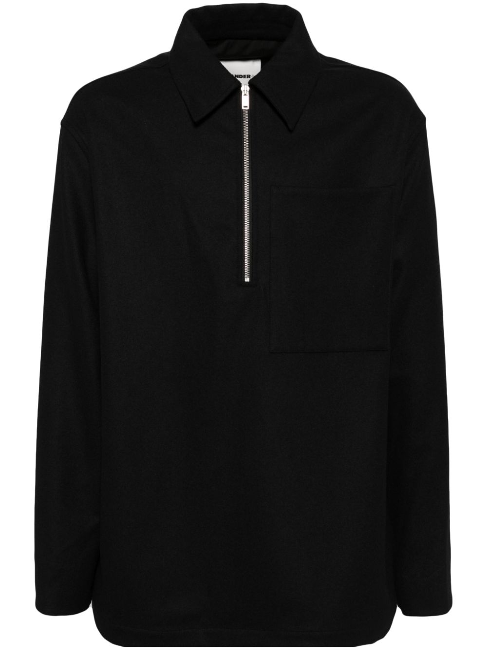Zip-up sweatshirt - Black