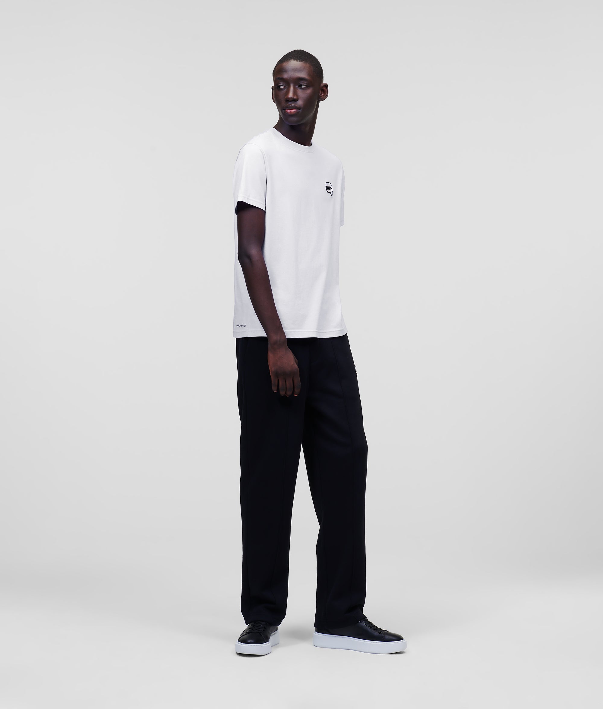 Karl Lagerfeld - T-shirt Ikon, Homme, Blanc