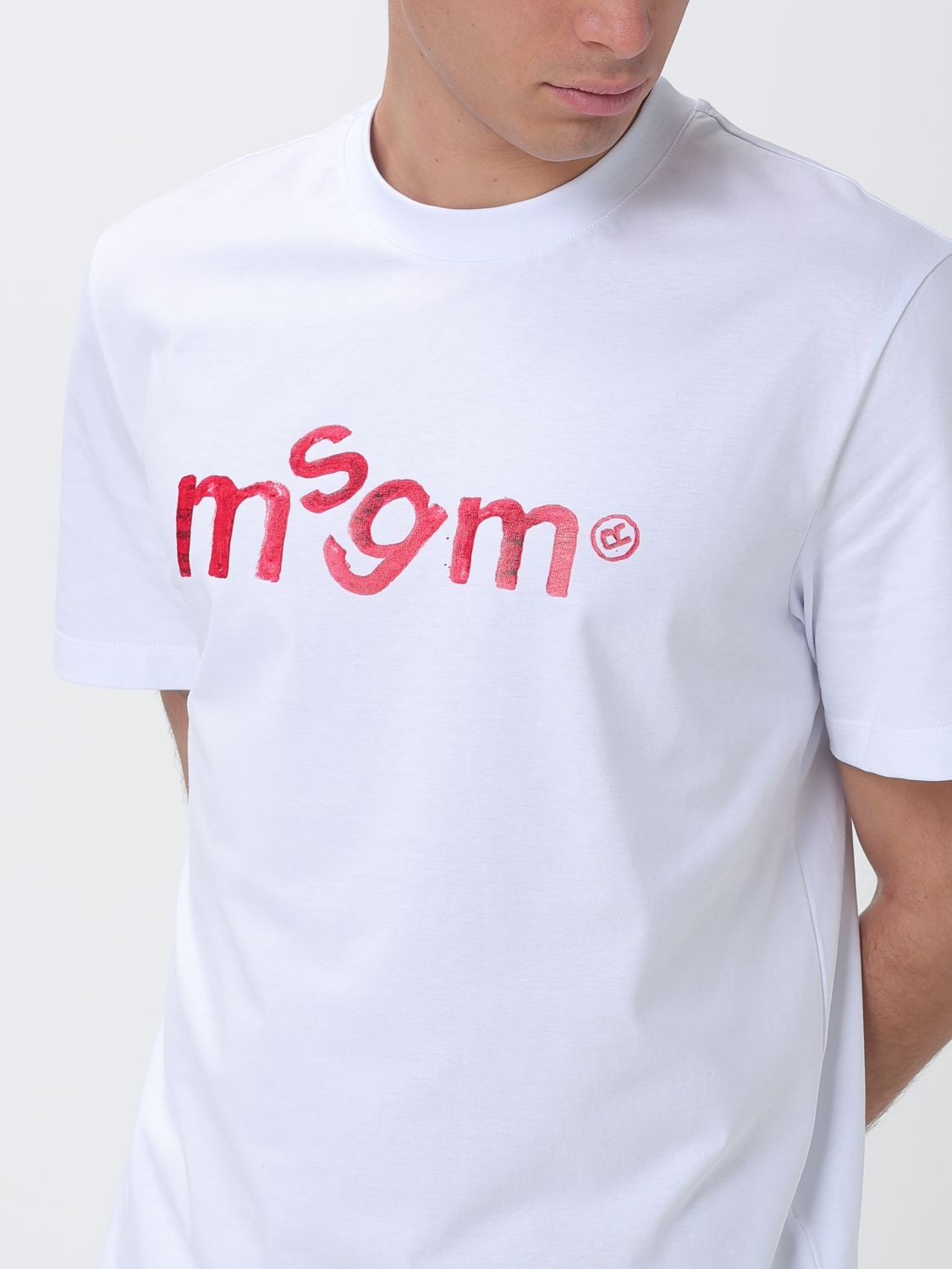 T-Shirt Men color White