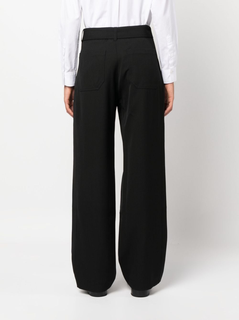 - Wool Blend Trousers