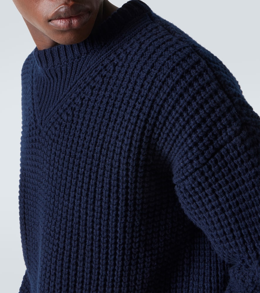 Oversized virgin wool sweater