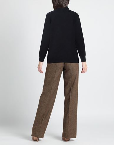 Woman Turtleneck Midnight blue Size L Lambswool