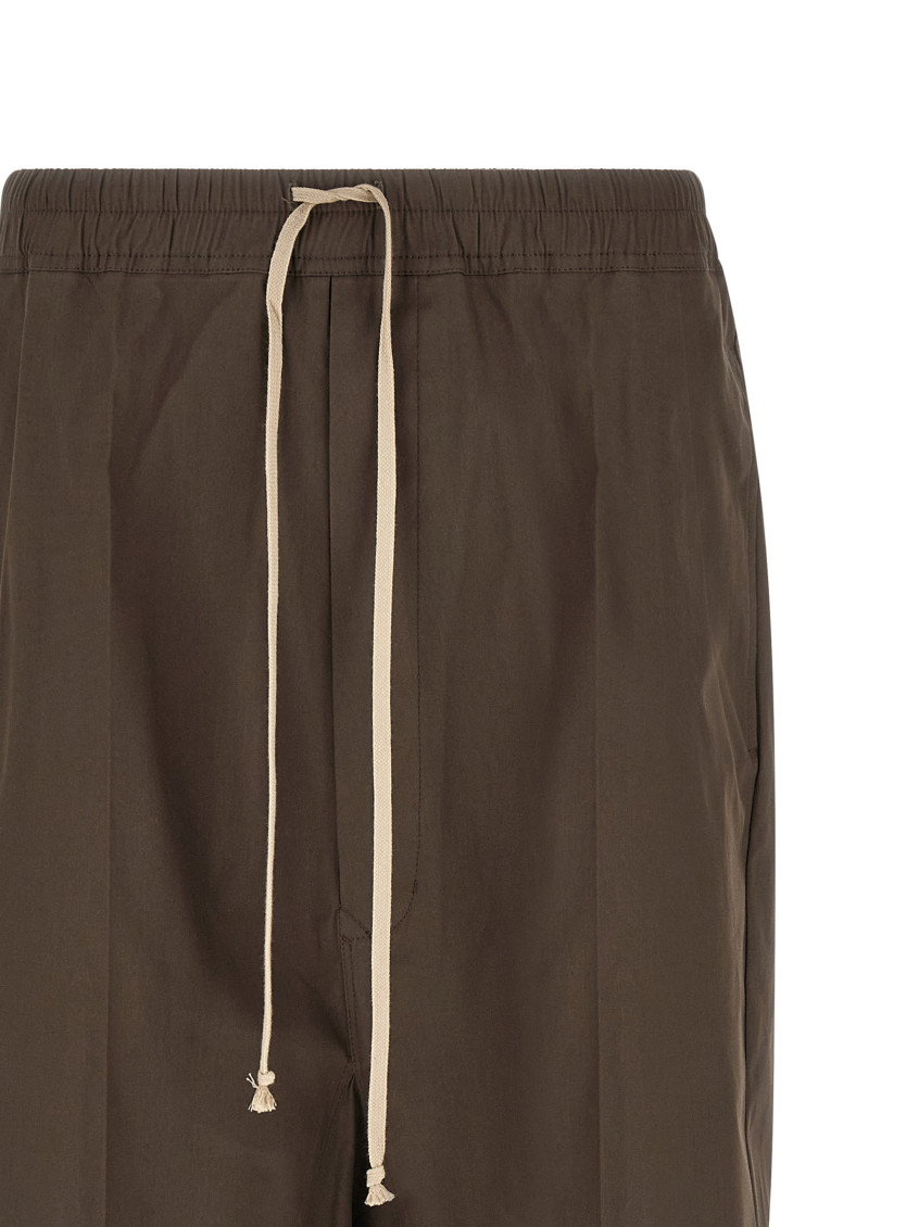 Rick Owens - pods label bermuda shorts back pocket