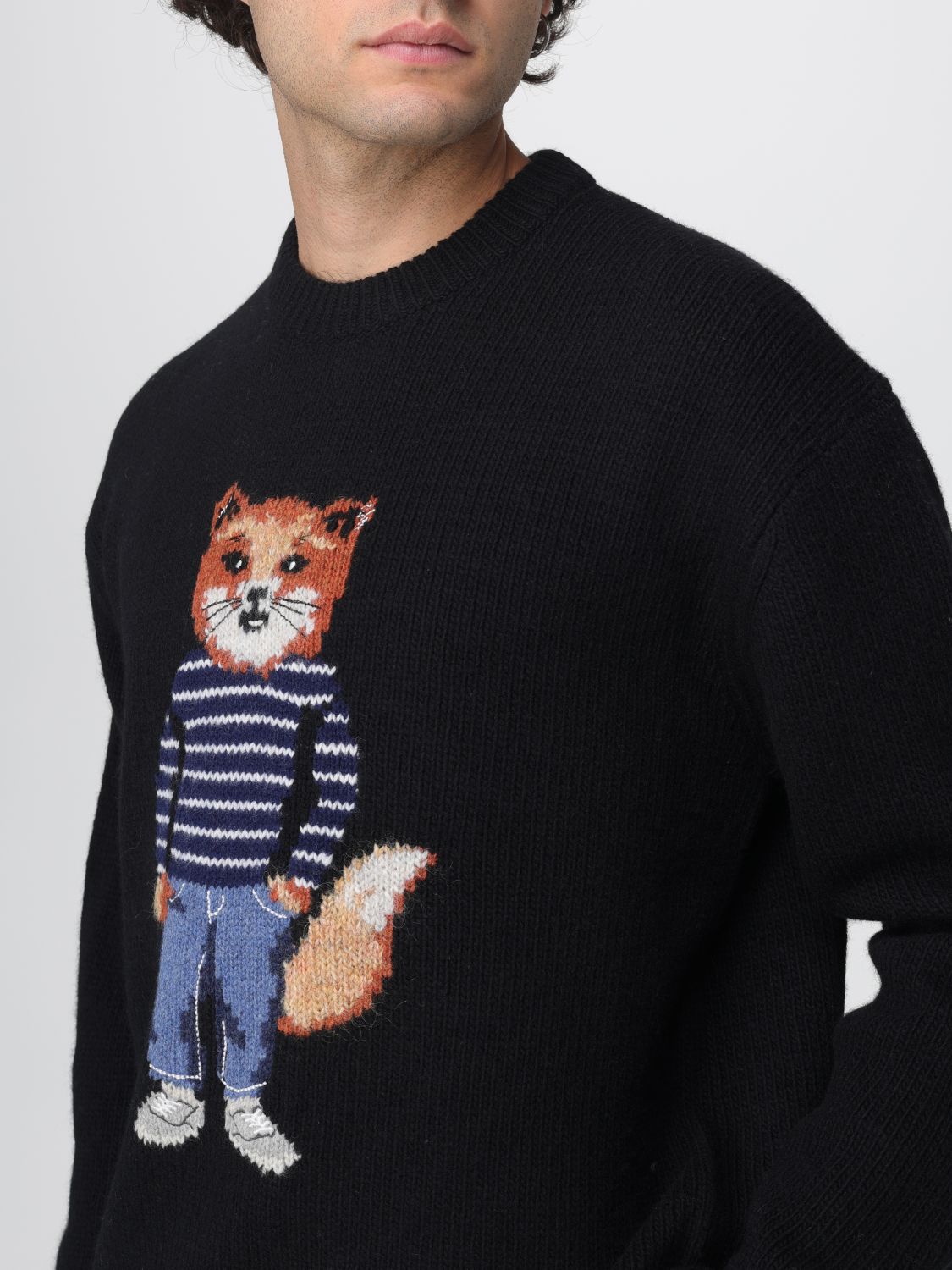 Sweatshirt MAISON KITSUNÉ Men color Black
