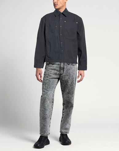 Man Jacket Charcoal Size M Cotton