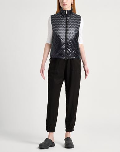 Woman Vest Black Size M Polyester