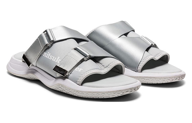 Ohbori Slider Sandals Silver