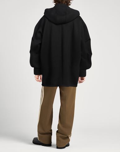 4giveness Man Coat Black Size XS Viscose, Elastane
