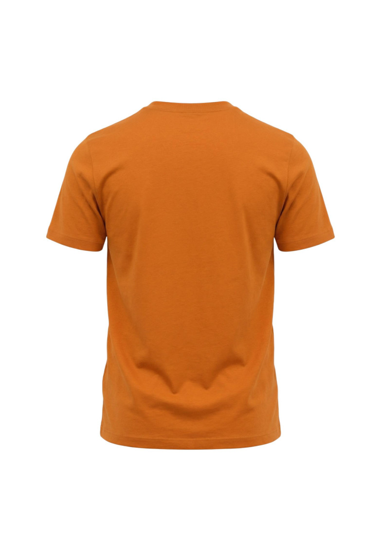 Orange Crew Neck T-Shirt