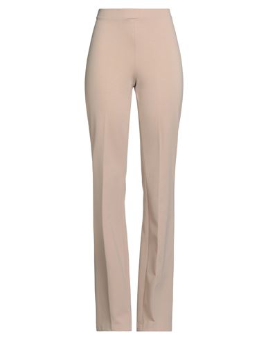 Woman Pants Beige Size 8 Viscose, Polyamide, Elastane