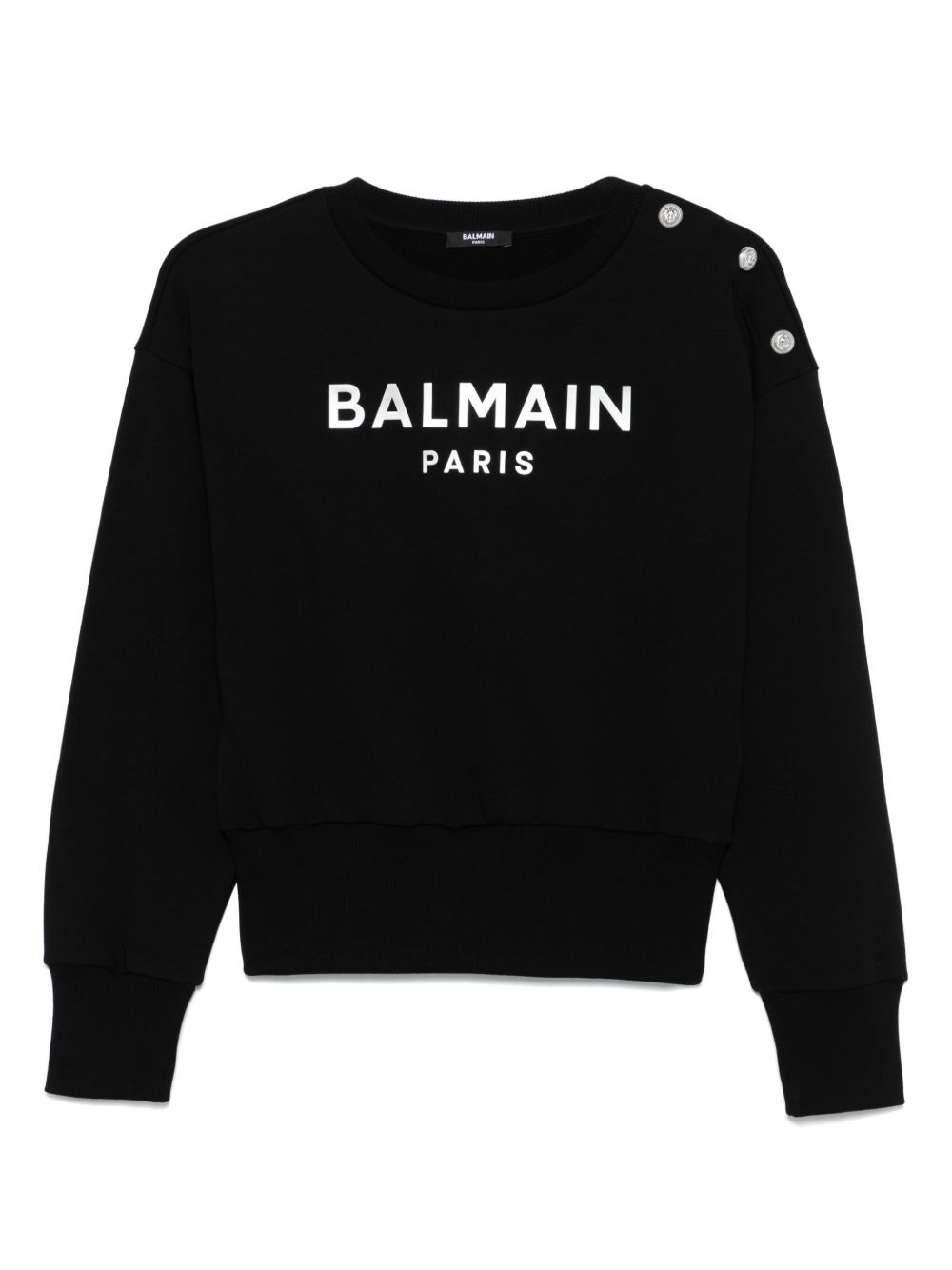 Logo-print sweatshirt - Black
