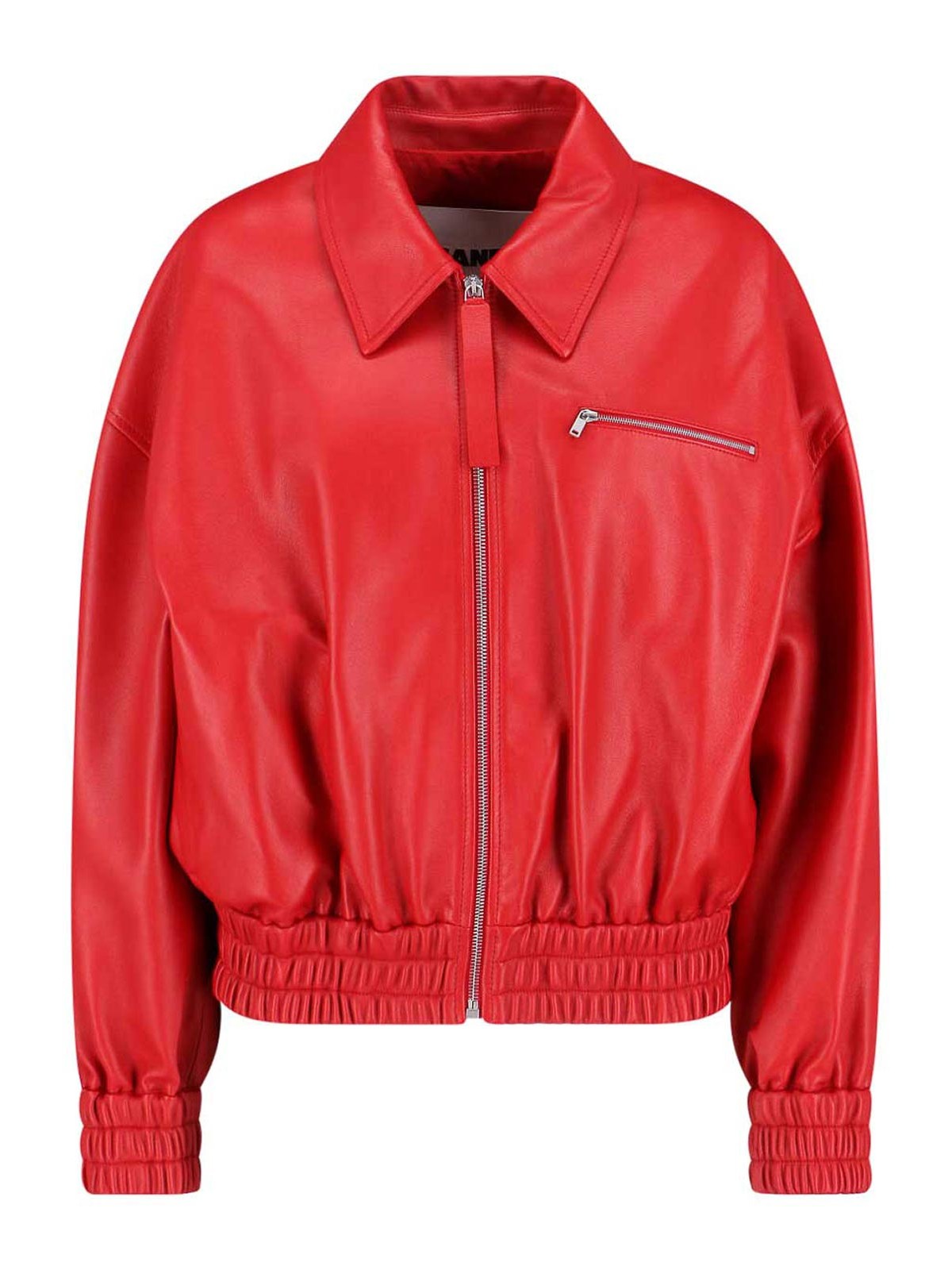 Leather Bomber Jacket