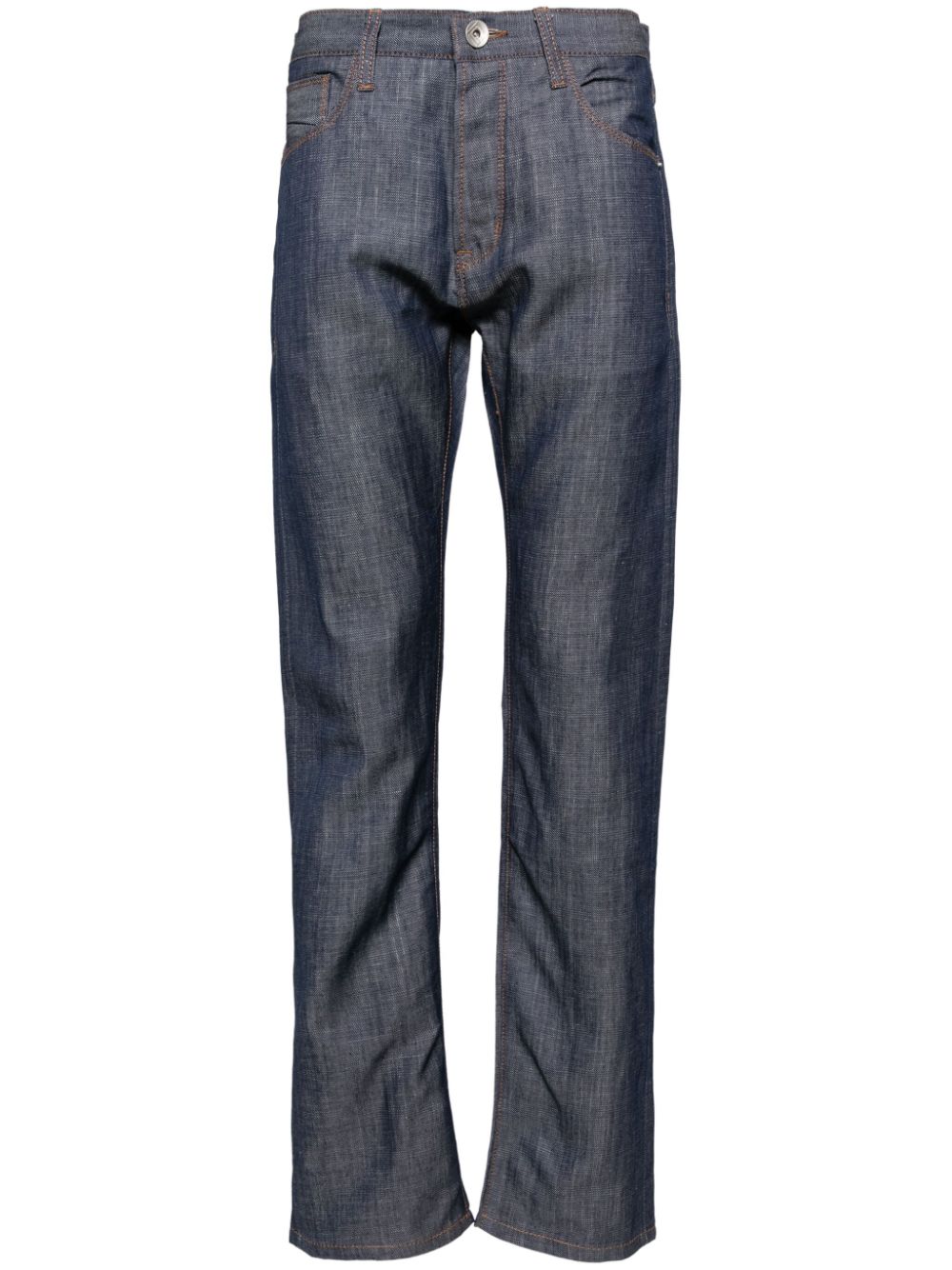 The James straight-leg jeans - MEDIUM INDIGO