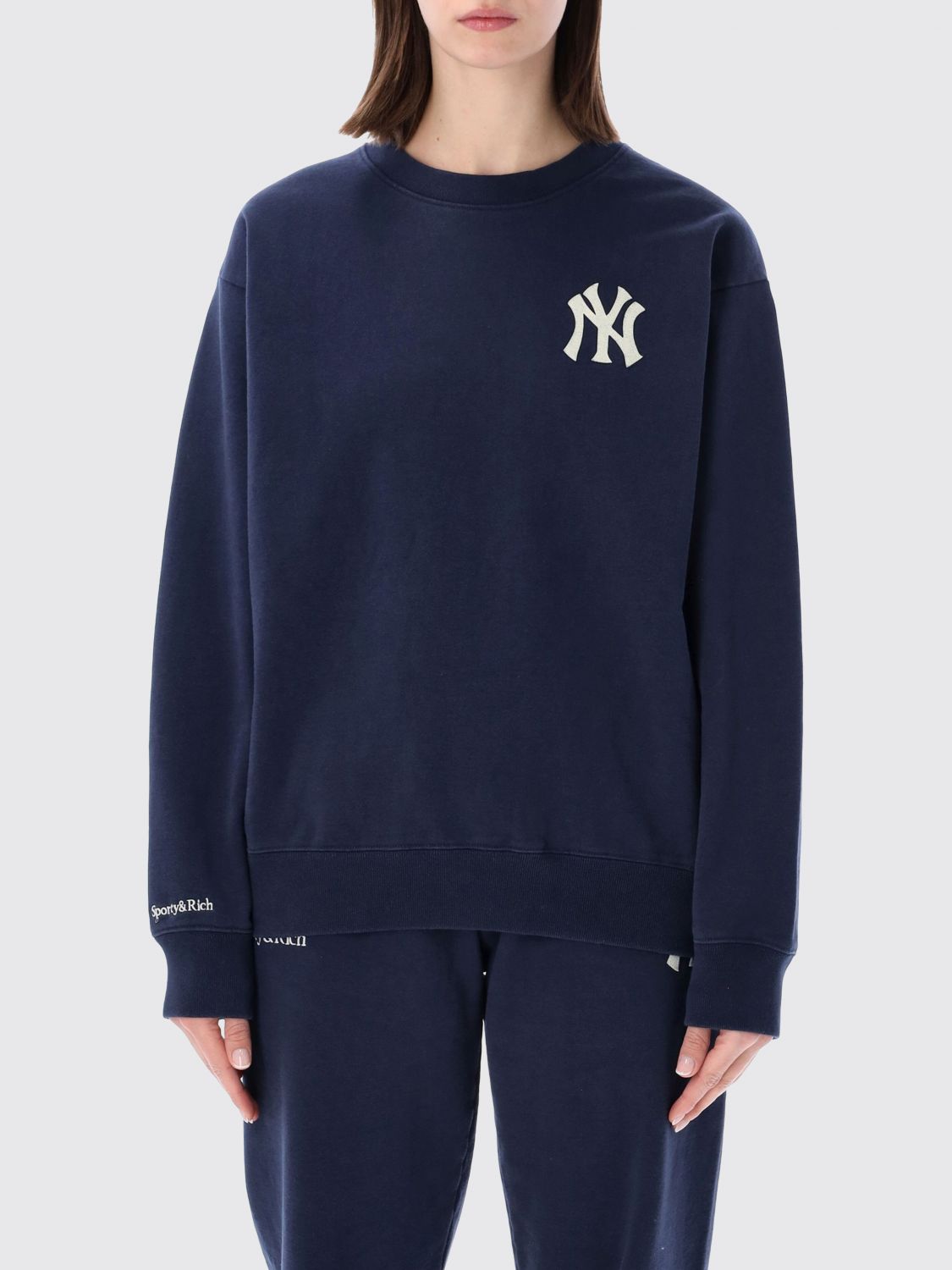 Sweatshirt Woman color Blue